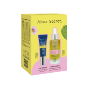 Alma Secret - Augenkontur-Set Round Midnight + Gesichtsserum Rose Cactus