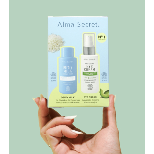 Alma Secret - Augenkontur-Set & Mini Dewy Milk