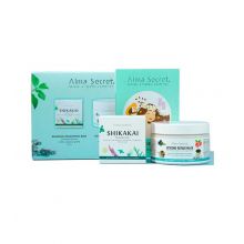 Alma Secret – Geschenkset mit festem Shampoo Shikakai  + Maske Extreme Repair