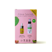Alma Secret – Geschenkset für Augenkontur + Gesichtsserum Rose Cactus