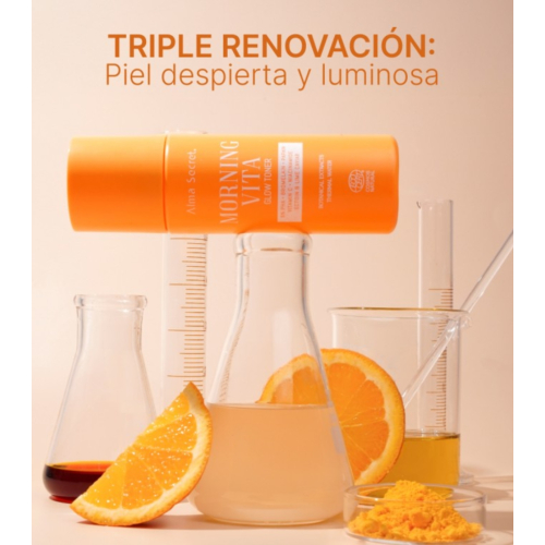 Alma Secret - Aktives Peeling-Gesichtswasser Morning Vita Glow