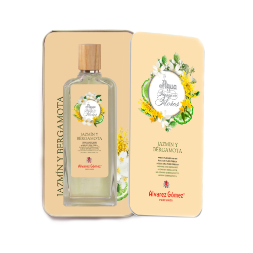 Álvarez Gómez – Dose mit frischem Blumenwasser – Jasmin und Bergamotte