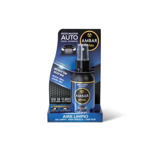 AMBAR Perfums - Auto-Lufterfrischerspray - Saubere Luft