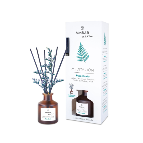 AMBAR Perfums – *Zen* – Mikado-Lufterfrischer – Meditation: Palo Santo