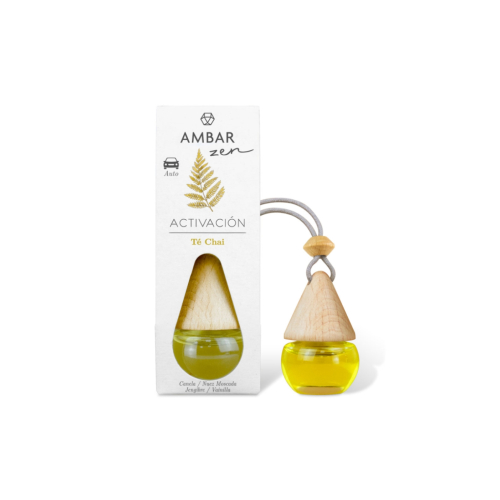 AMBAR Perfums – *Zen* – Auto-Lufterfrischer – Aktivierung: Chai-Tee