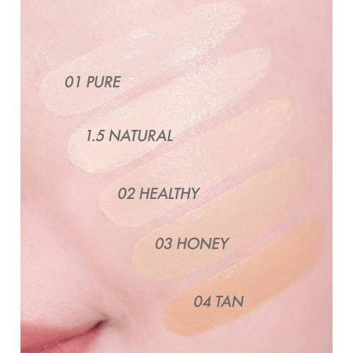 Amuse - SPF50 PA++++ Cushion Foundation Dew Power Vegan - 03: Honey