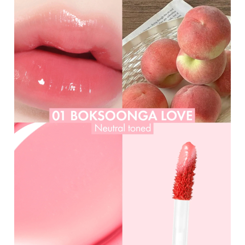 Amuse - Lippentönung Bebe Tint - 01: Boksoonga Love