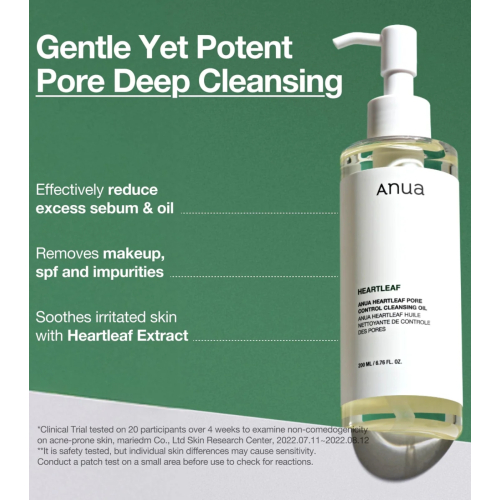 Anua - Reinigungsöl Heartleaf Pore Control