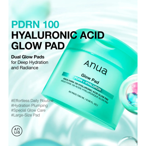 Anua - Pads PDRN 100 Hyaluronic Acid Glow Pads-Format