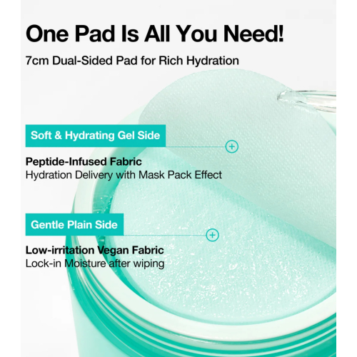 Anua - Pads PDRN 100 Hyaluronic Acid Glow Pads-Format