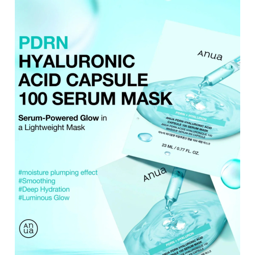Anua - Regenerierende Serummaske PDRN Hyaluronic Acid Capsule 100