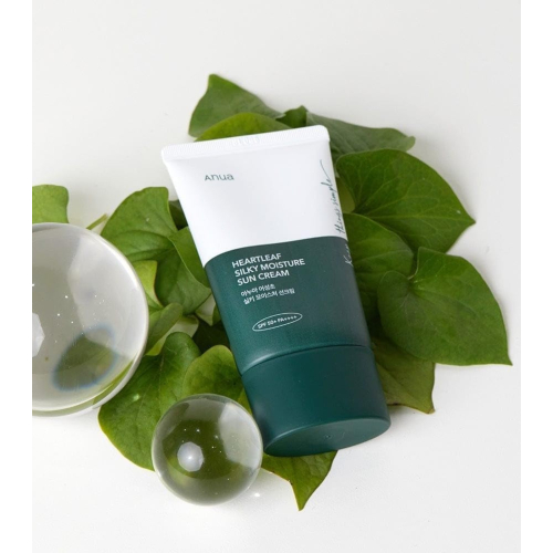 Anua - Sonnenschutz fürs Gesicht Heartleaf Silky Moisture SPF50+ PA++++