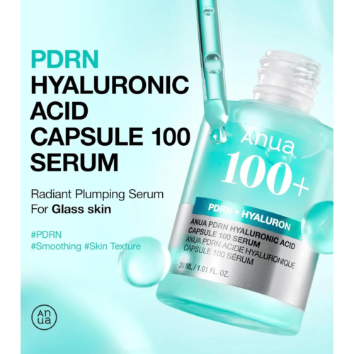 Anua - Feuchtigkeitsspendendes Serum mit Hyaluronsäure PDRN Capsule 100
