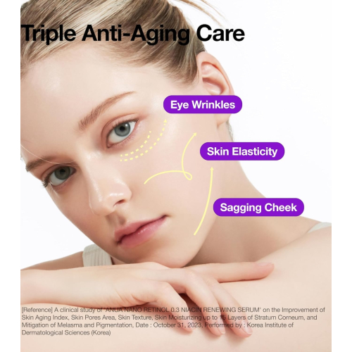 Anua – Erneuerungsserum Retinol 0,3 % + Niacinamid