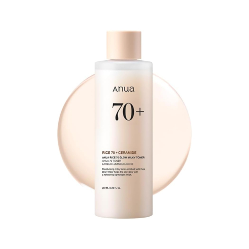 Anua - Leichter Toner Rice 70 + Ceramide Glow Milky