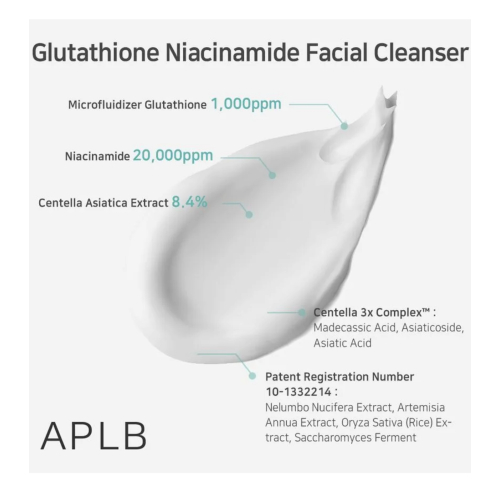 APLB - Aufhellender Gesichtsreiniger Glutathione Niacinamide