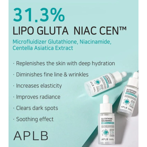 APLB - Aufhellendes Gesichtsserum Glutathione Niacinamide