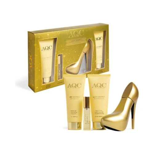 AQC Fragrances - Geschenkset Lady Secret - Gold Edition