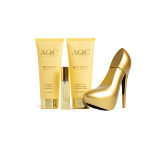 AQC Fragrances - Geschenkset Lady Secret - Gold Edition
