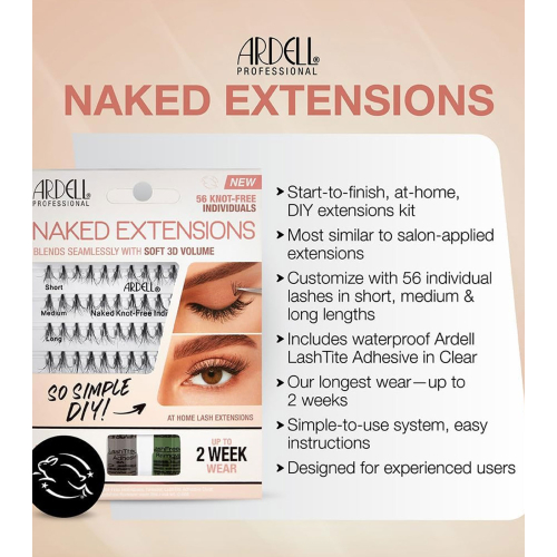 Ardell – Wimpernverlängerungsset Naked Extensions
