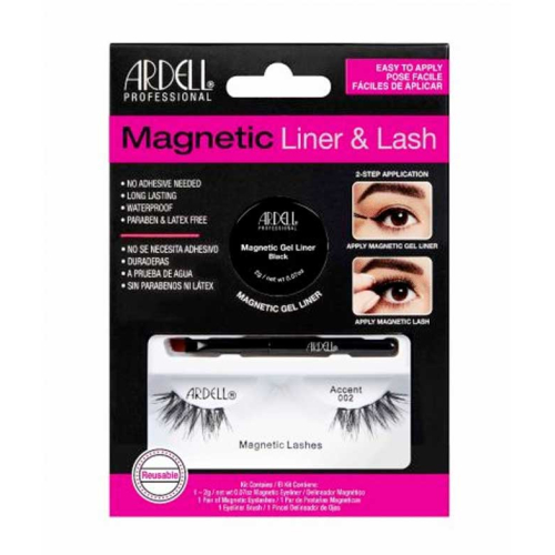 Ardell - Falsche Wimpern und Eyeliner-Kit Magnetic Liner & Lash - Accent 002