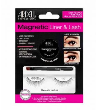 Ardell - Falsche Wimpern und Eyeliner-Kit Magnetic Liner & Lash - Lash 110
