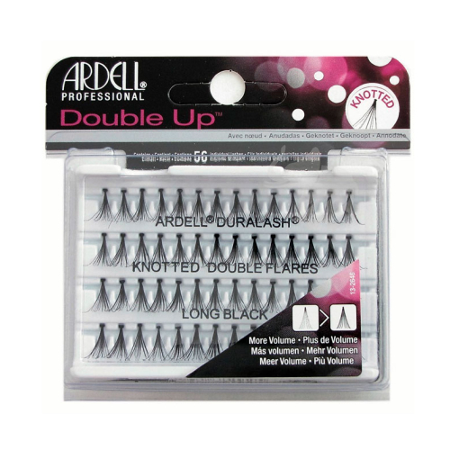 Ardell - Duralash Individual False Eyelashes - Double Up:  Long Black