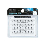 Ardell - Duralash Einzelne falsche Wimpern - Knotted Flares: Medium Black