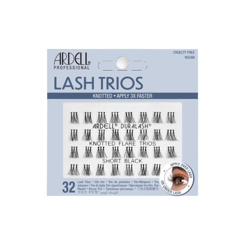 Ardell - Duralash Individuelle falsche Wimpern - Soft Touch Trios: Short Black
