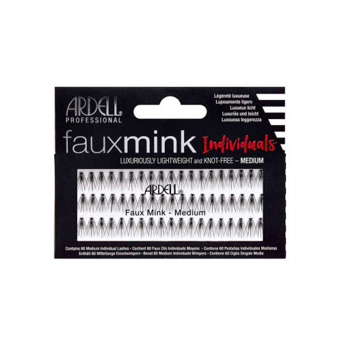 Ardell - Individuelle falsche Fauxmink-Wimpern - Medium Black