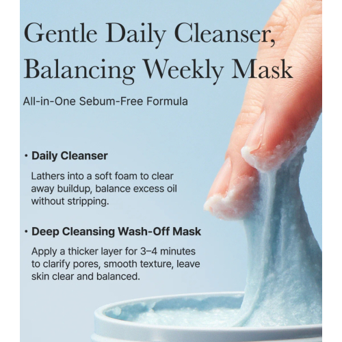 Arencia - Gesichtsreiniger Fresh Blue Hyssop Rice Mochi