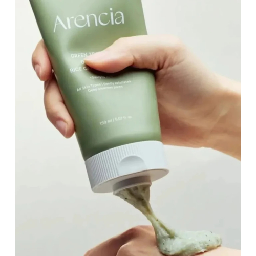 Arencia - Gesichtsreiniger Green Tea + LHA Deep Pore Rice Cake