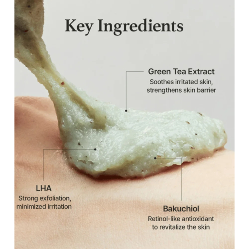 Arencia - Gesichtsreiniger Green Tea + LHA Deep Pore Rice Cake
