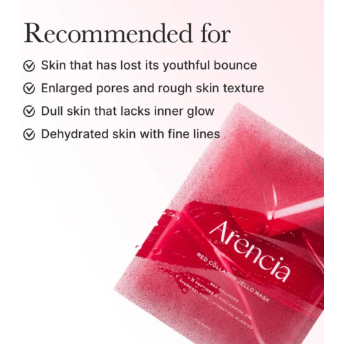 Arencia - Gesichtsmaske Red Collagen Jello