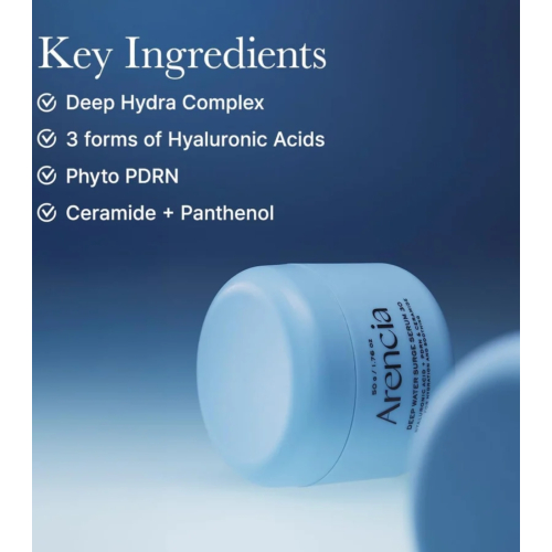 Arencia - Feuchtigkeitsspendendes Serum Deep Water Surge Serum 30