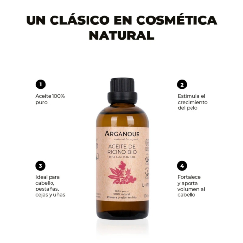 Arganour - 100 % reines Bio-Rizinusöl