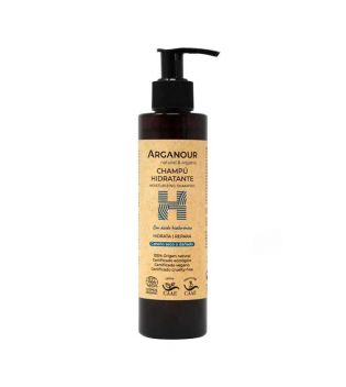 Arganour - Feuchtigkeitsspendendes Shampoo mit Hyaluronsäure - Trockenes oder geschädigtes Haar
