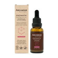 Arganour – Gesichtspeeling mit Granatapfel- und Kürbisenzymen Enzimatik