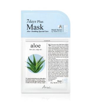 Ariul - Gesichtsmaske 7 Days Plus - Aloe