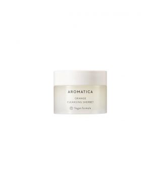 Aromatica – Make-up-Entferner-Balsam Orange Cleansing Sherbet – Mini-Größe