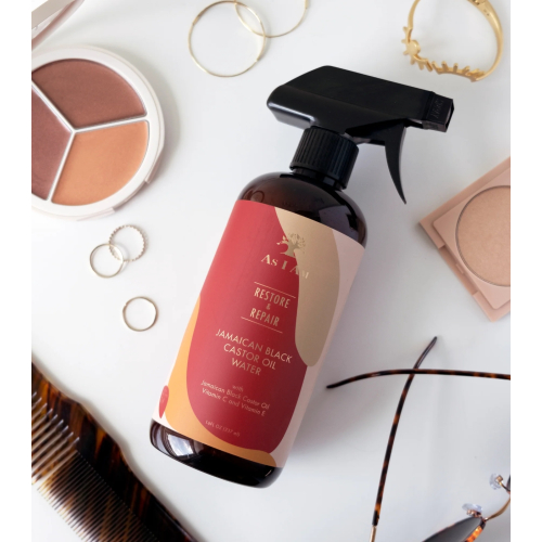 As I Am - Feuchtigkeitsspendendes Wasserspray zur Wiederherstellung und Reparatur - Jamaikanisches schwarzes Rizinusöl