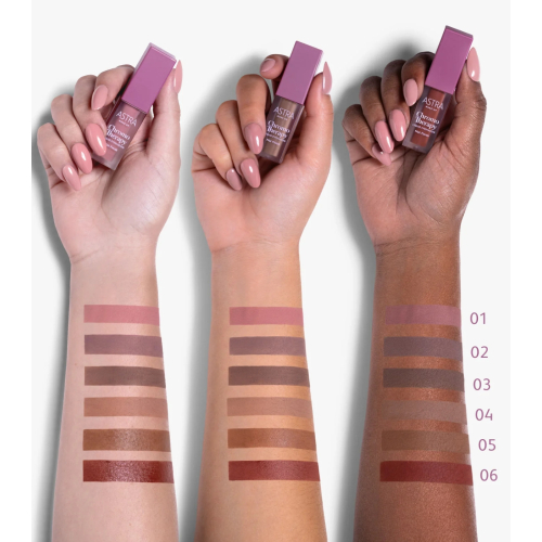 Astra Make-Up - Flüssiger Lidschatten Chromo Therapy Mat Finish - 01: Daydream Doll