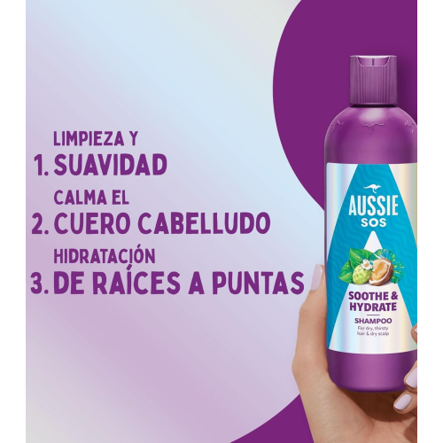 Aussie - Shampoo SOS Sothe & Hydrate - Trockenes Haar