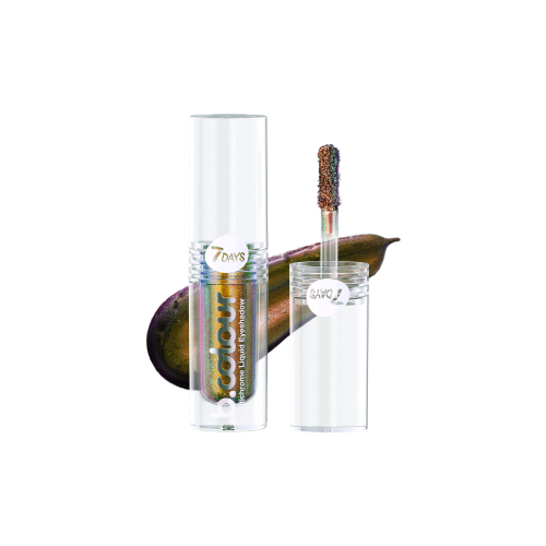 7DAYS - *Dark Side*  – Mehrfarbiger flüssiger Lidschatten – 03: Gold blood