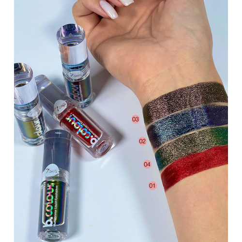 7DAYS - *Dark Side*  – Mehrfarbiger flüssiger Lidschatten – 03: Gold blood