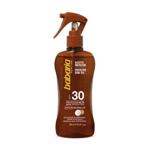 Babaria - Kokosspray Sonnenbräunungsöl 200ml - SPF30
