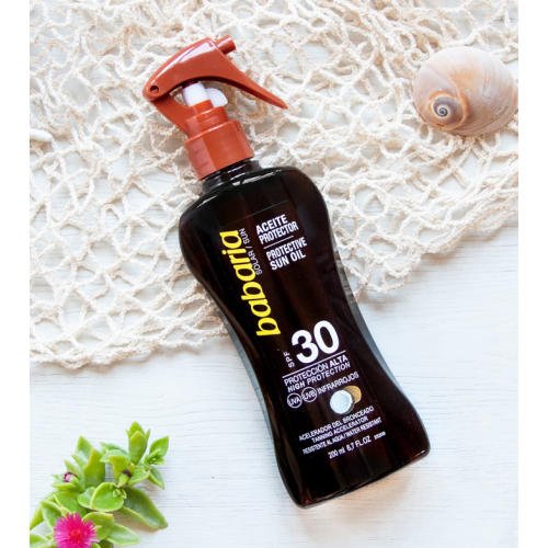 Babaria - Kokosspray Sonnenbräunungsöl 200ml - SPF30
