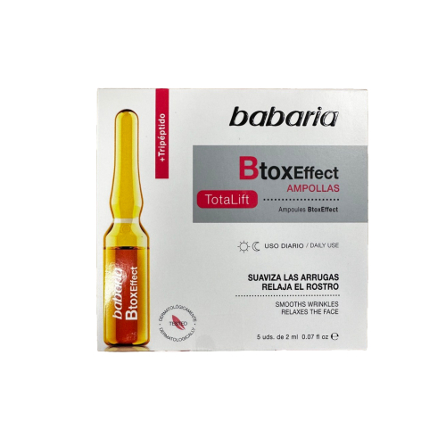 Babaria - *TotaLift* - Ampollas antiarrugas BtoxEffect