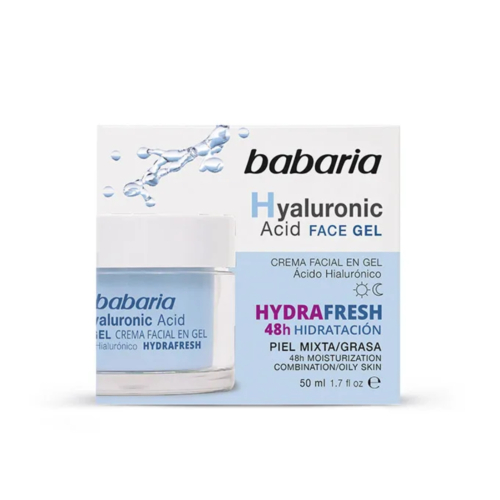 Babaria – Gel-Gesichtscreme mit Hyaluronsäure Hydrafresh