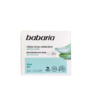 Babaria - 24h feuchtigkeitsspendende Gesichtscreme - Aloe Vera